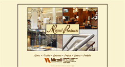 Desktop Screenshot of mirmilproducts.com